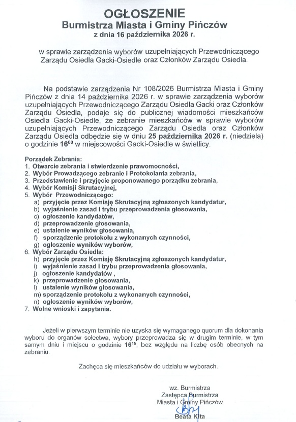 Ogłoszenie