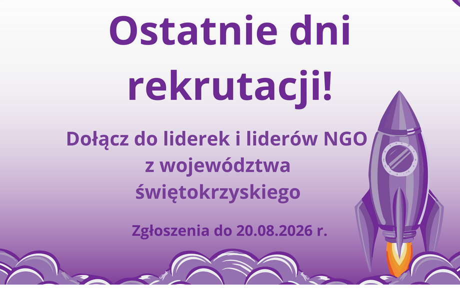 Zdjęcie do Ostatnie dni rekrutacji