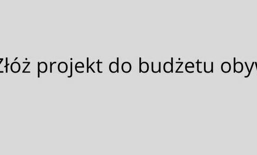 Zdjęcie do Masz ciekawy pomysł? Podziel się nim!