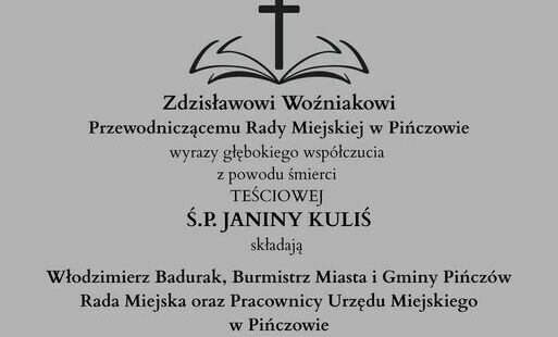 Zdjęcie do Najszczersze kondolencje