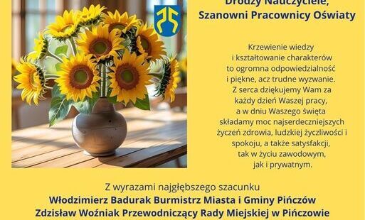 Zdjęcie do W Dniu Edukacji Narodowej najlepsze życzenia :)