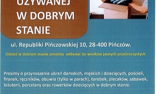 Zdjęcie do Uporządkujmy garderobę i pom&oacute;żmy chory dzieciom