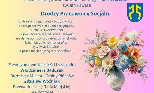 Zdjęcie do Życzenia dla Pracownik&oacute;w Socjalnych