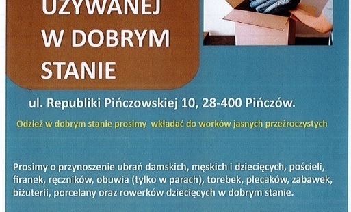 Zdjęcie do Zebraliśmy ponad tonę odzieży!