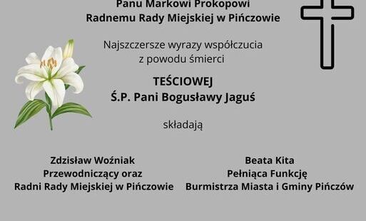 Zdjęcie do Najszczersze kondolencje