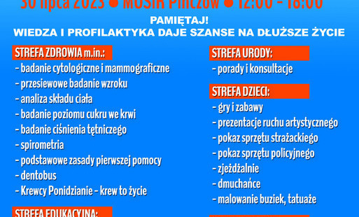Zdjęcie do Serdecznie zapraszamy na&nbsp;III Piknik Zdrowia&nbsp;