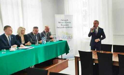 Zdjęcie do Gospodarze gmin spotkali się w Pińczowie
