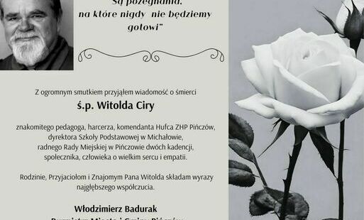 Zdjęcie do Kondolencje