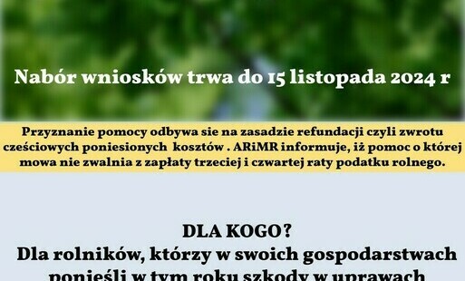 Zdjęcie do Wsparcie na opłacenie trzeciej i czwartej raty podatku rolnego za 2024 rok - nab&oacute;r wniosk&oacute;w do 15 listopada br. !!!!!!!!