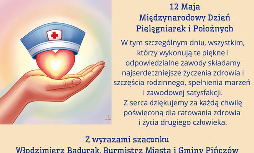 Zdjęcie do Wszystkiego najlepszego dla Pielęgniarek i Położnych