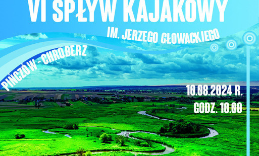 Zdjęcie do Zapraszamy na VI Spływ Kajakowy im. Jerzego Głowackiego 